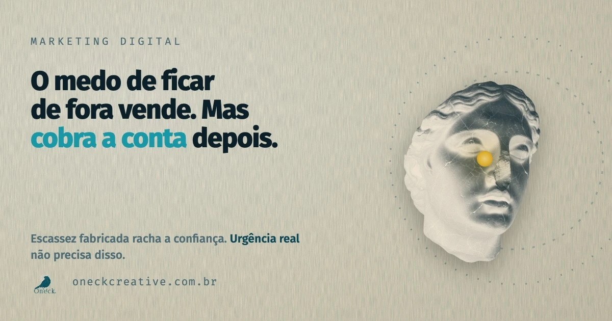 FOMO marketing: o medo de ficar de fora vende, mas cobra a conta depois