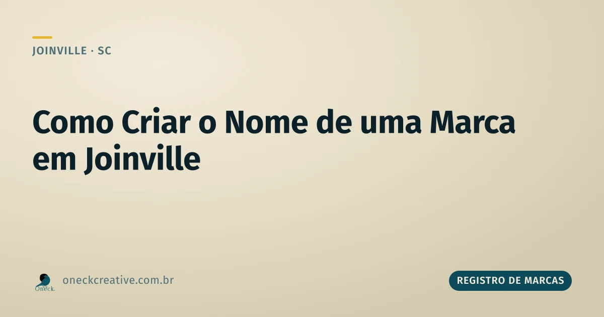 Como criar o nome de uma marca (pensando já no registro)
