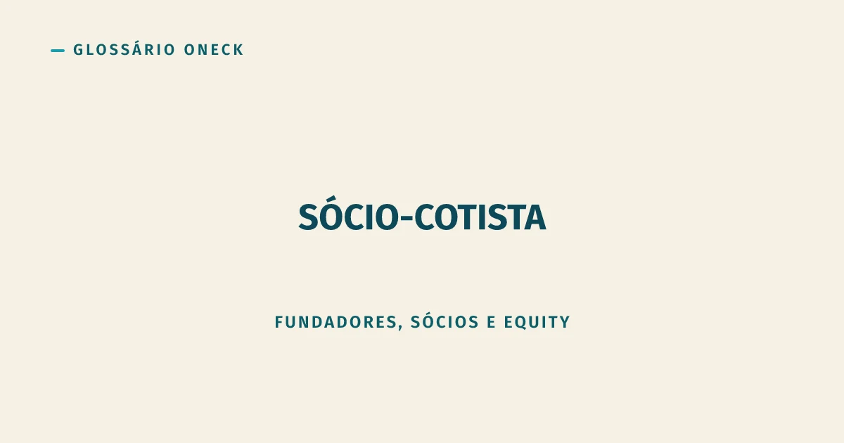 Sócio-cotista: por que sair de uma Ltda costuma ser mais difícil do que entrar