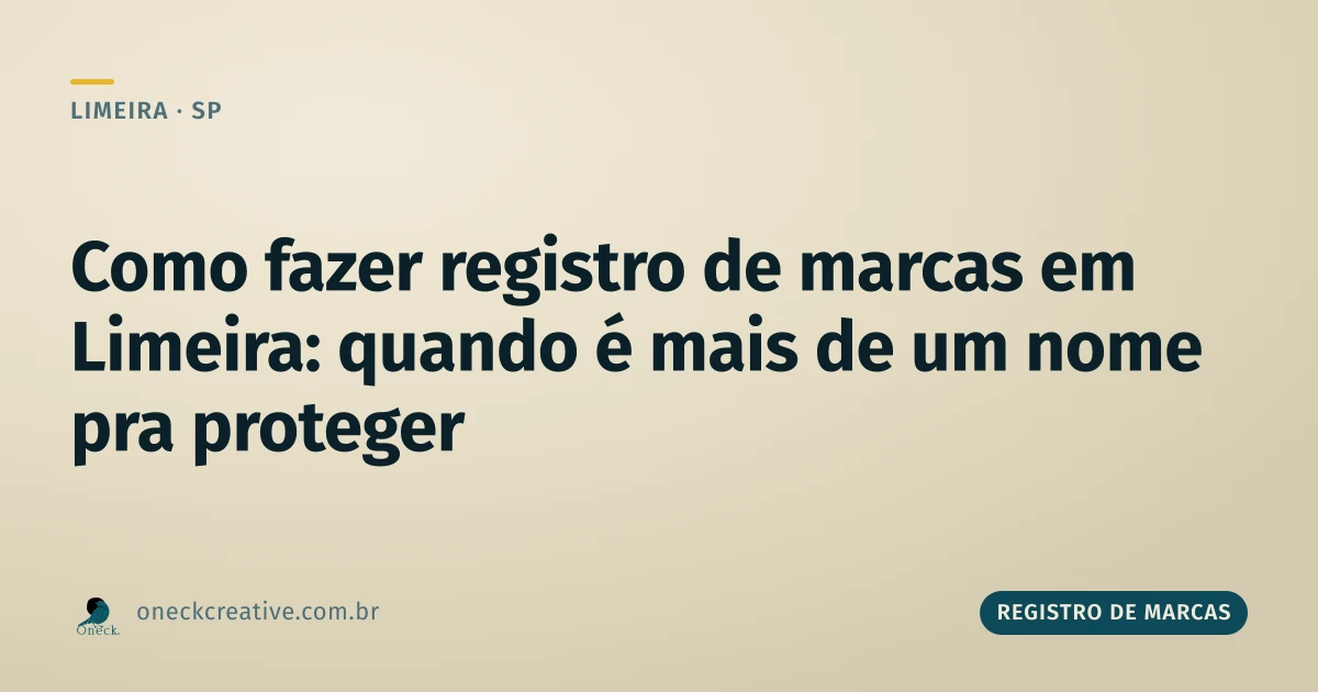 Como fazer registro de marcas em Limeira: quando é mais de um nome pra proteger